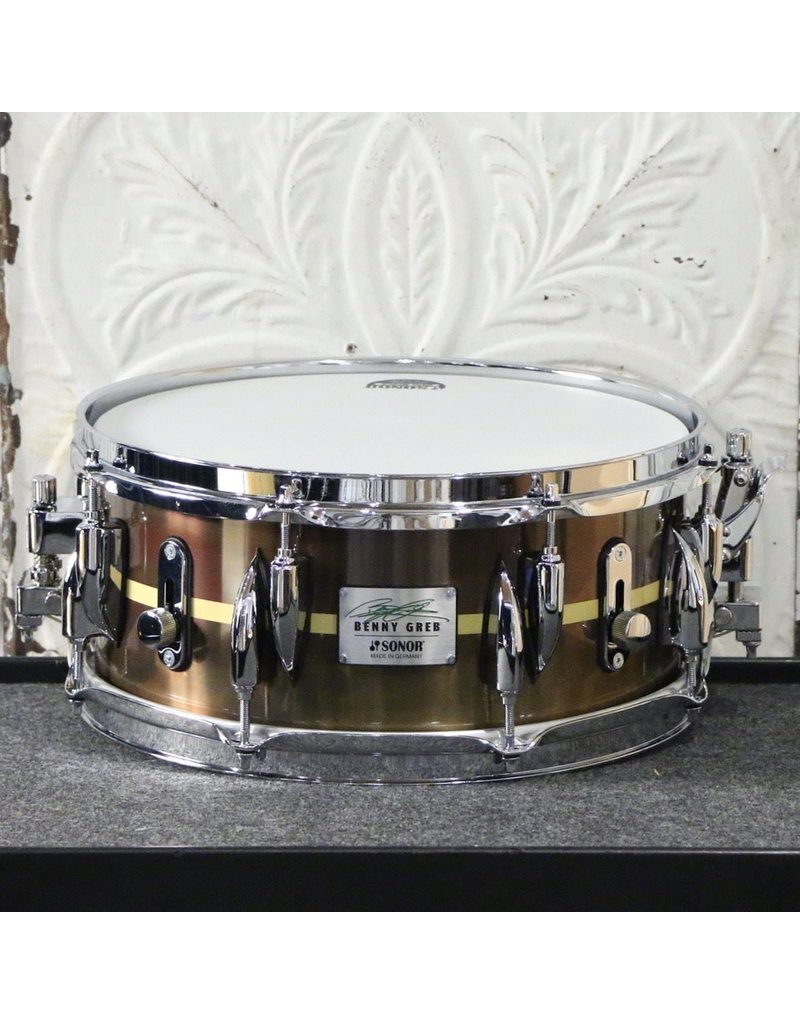 Sonor Sonor Benny Greb Brass Snare Drum 13X5.75in