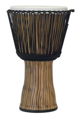 Pearl Djembe Pearl 12po avec corde Zebra Grass