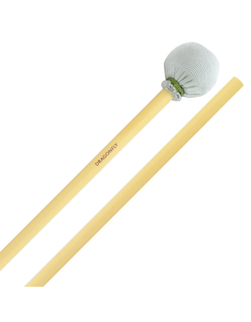 Dragonfly Dragonfly Suspended Cymbal Mallets SC1R - Medium Rattan