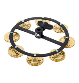 Meinl Meinl hihat tambourine single row brass jingles black