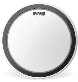 gloss black Aquarian Drumheads PTCC24BK Center Ported Bass 24-inch Bass Drum Head