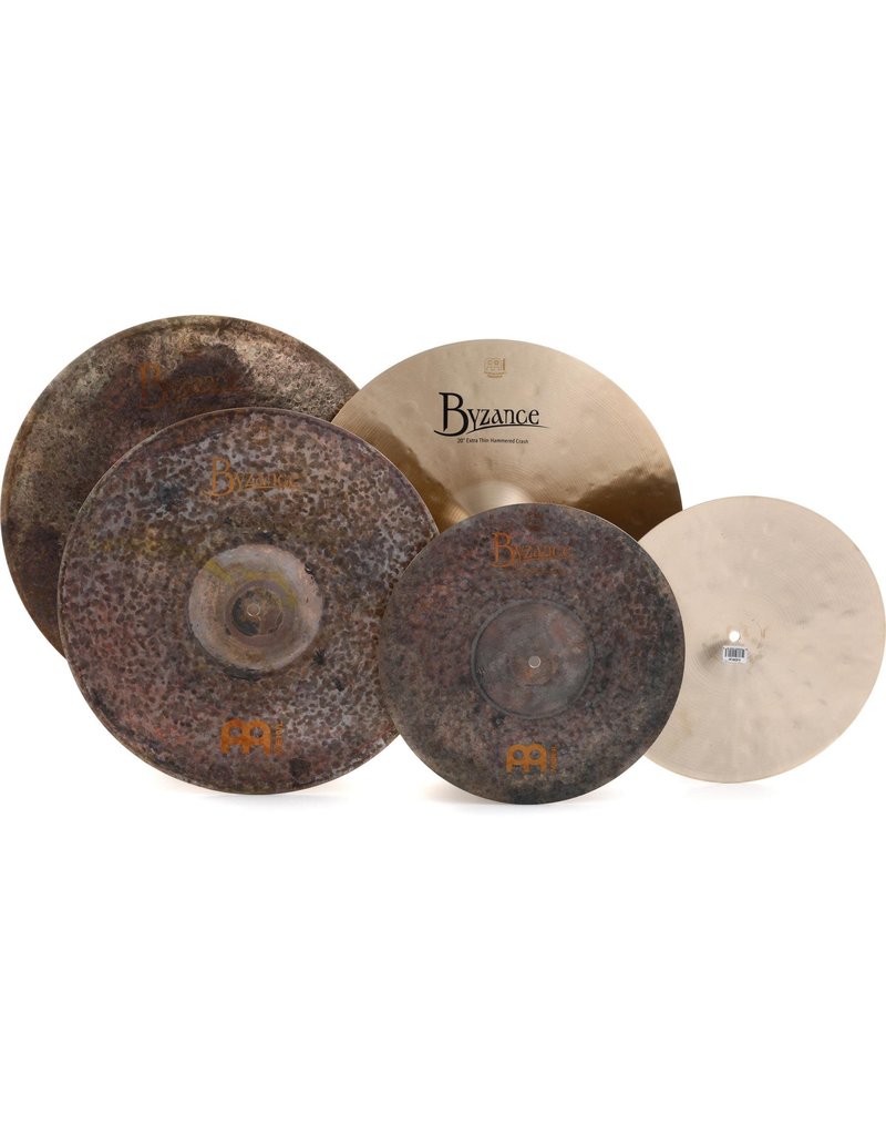 Meinl Byzance Mike Johnston Cymbal Pack 14-20-21in + FREE 18in
