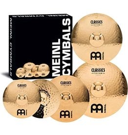 Meinl Ensemble de cymbales Meinl Classics Custom Bonus 14-16-20po + 18po GRATUITE