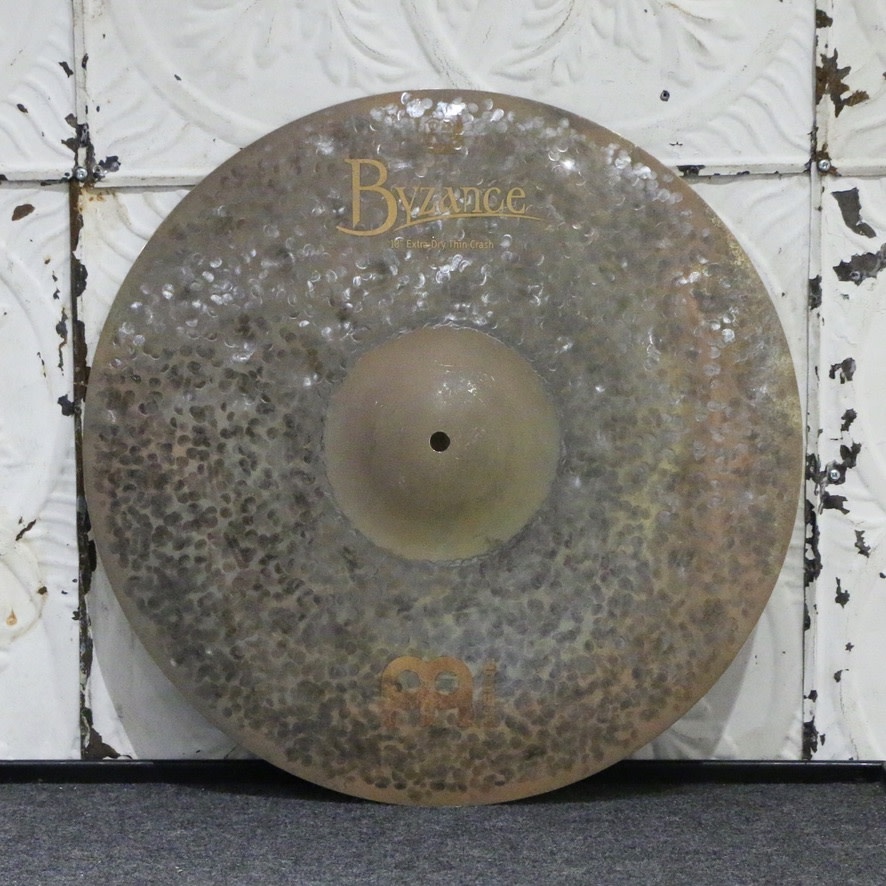 Cymbale crash Meinl Byzance Extra Dry Thin 18po (1330g)