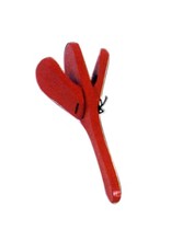 Mano Mano Wooden Castanets Red