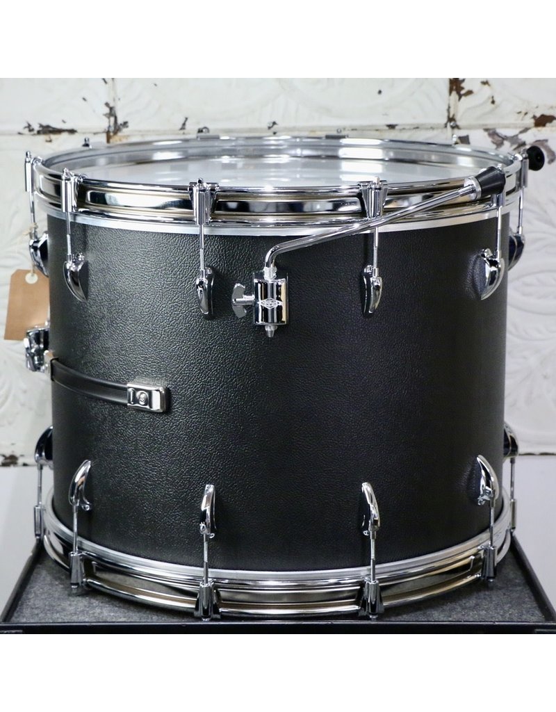 Asba ASBA Super Simone Studio Drum Kit 22-12-16in - Black Tolex