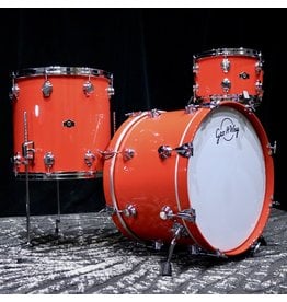 George Way George Way Aristocrat Acacia Drum Kit 22-12-16in - Hot Red