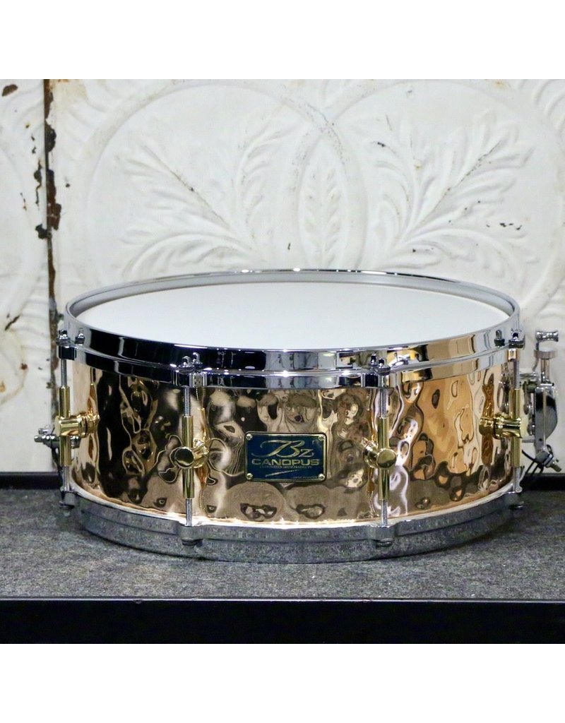 Canopus Caisse claire Canopus Hammered Bronze 14X5.5po - Die-cast