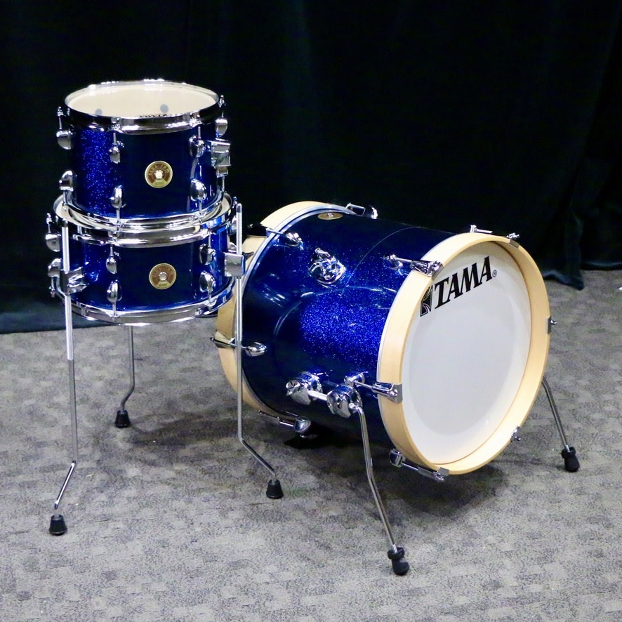 Tama Club-JAM Suitcase Drum Kit 16-10-12in - Indigo Sparkle