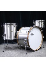 Asba  ASBA Drum Kit 24-13-16in - Brushed Stainless Steel