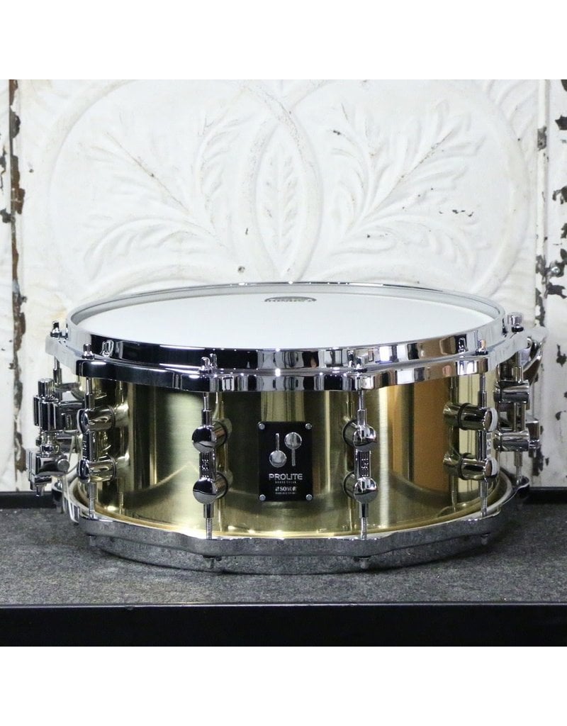 Sonor Sonor ProLite Brass Snare Drum 14X6in - Die-Cast Hoops