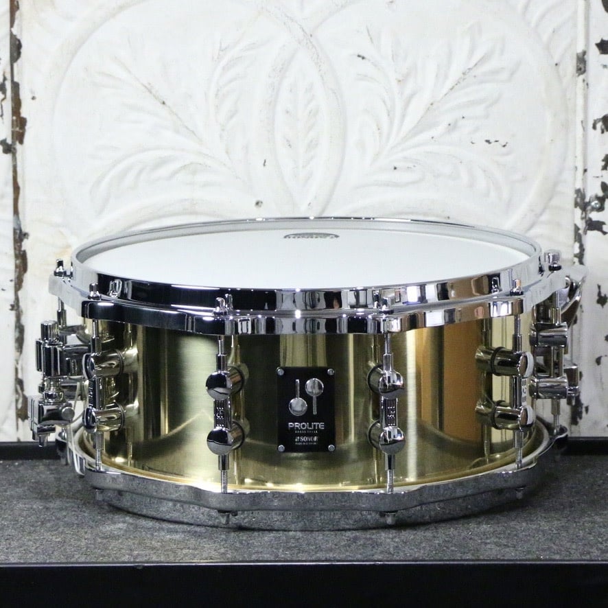 Sonor prolite shop brass snare