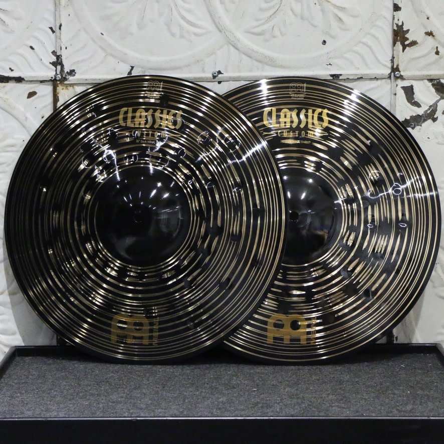 Meinl classics custom sale dark hi hats