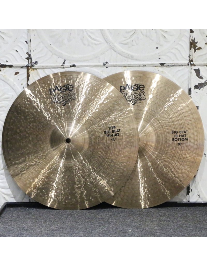 Paiste Paiste 2002 Big Beat Hi-Hats Cymbals 16in (950/1146g)