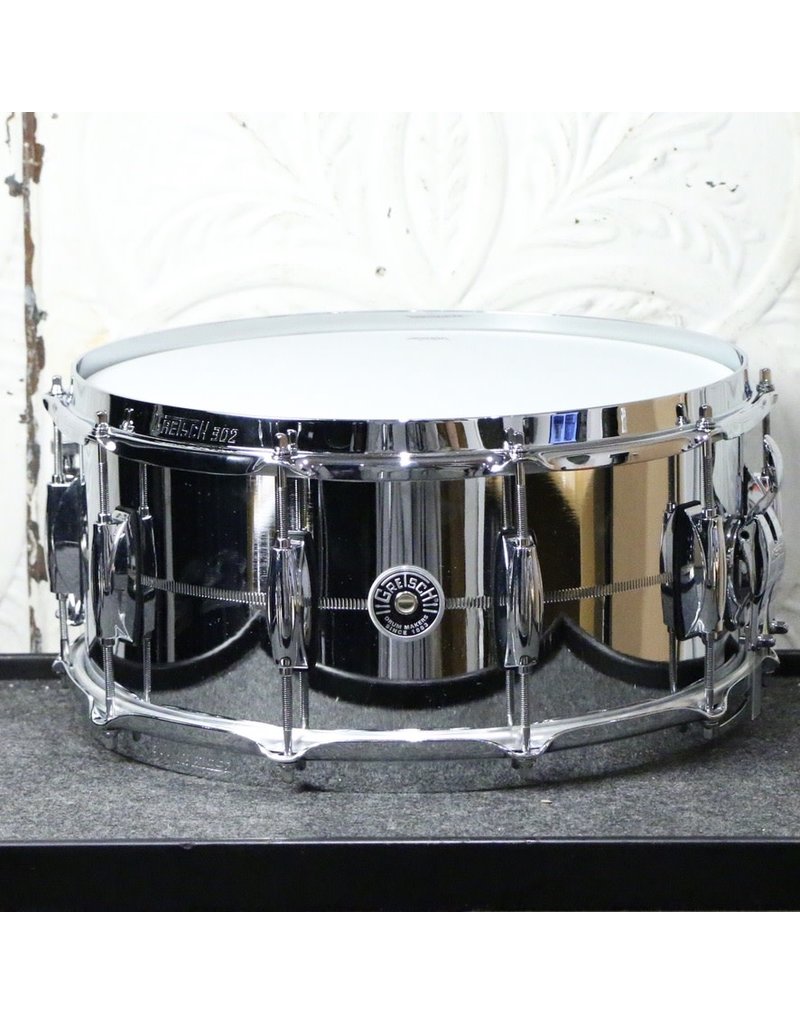 Gretsch Caisse claire Gretsch Brooklyn Chrome Over Steel 14X6.5po