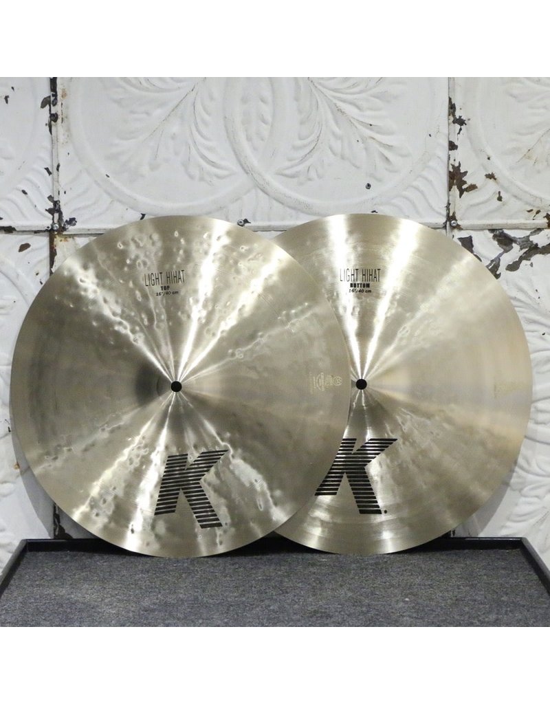 Zildjian Cymbales hi-hat Zildjian K Light 16po (1180/1674g)