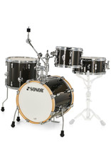 Sonor Sonor AQX Jungle Drum Kit 16-10-13+13in - Black Midnight Sparkle