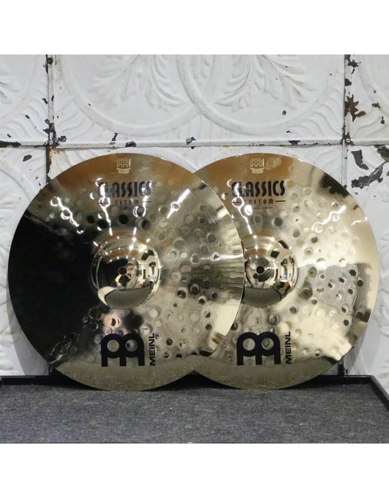 Meinl Cymbales hi-hat Meinl Classics Custom Brilliant Medium 15po (1304/1506g)