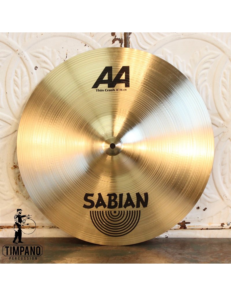 DEMO Sabian AA Thin Crash Cymbal 18in - Timpano-percussion