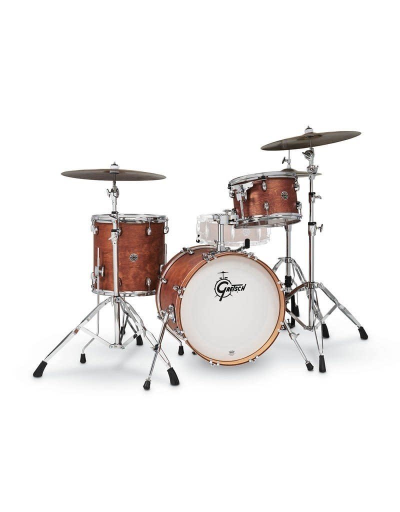 Gretsch Gretsch Catalina Club Drum Kit 18-12-14in - Satin Walnut Glaze