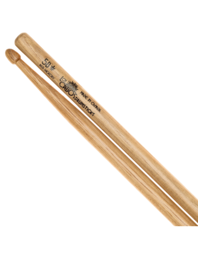 Los Cabos Los Cabos 5B Drum Sticks - Red Hickory