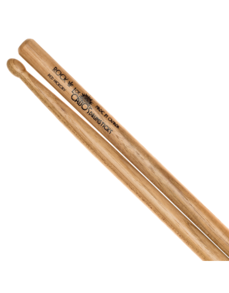 Los Cabos Los Cabos Rock Drum Sticks - Red Hickory