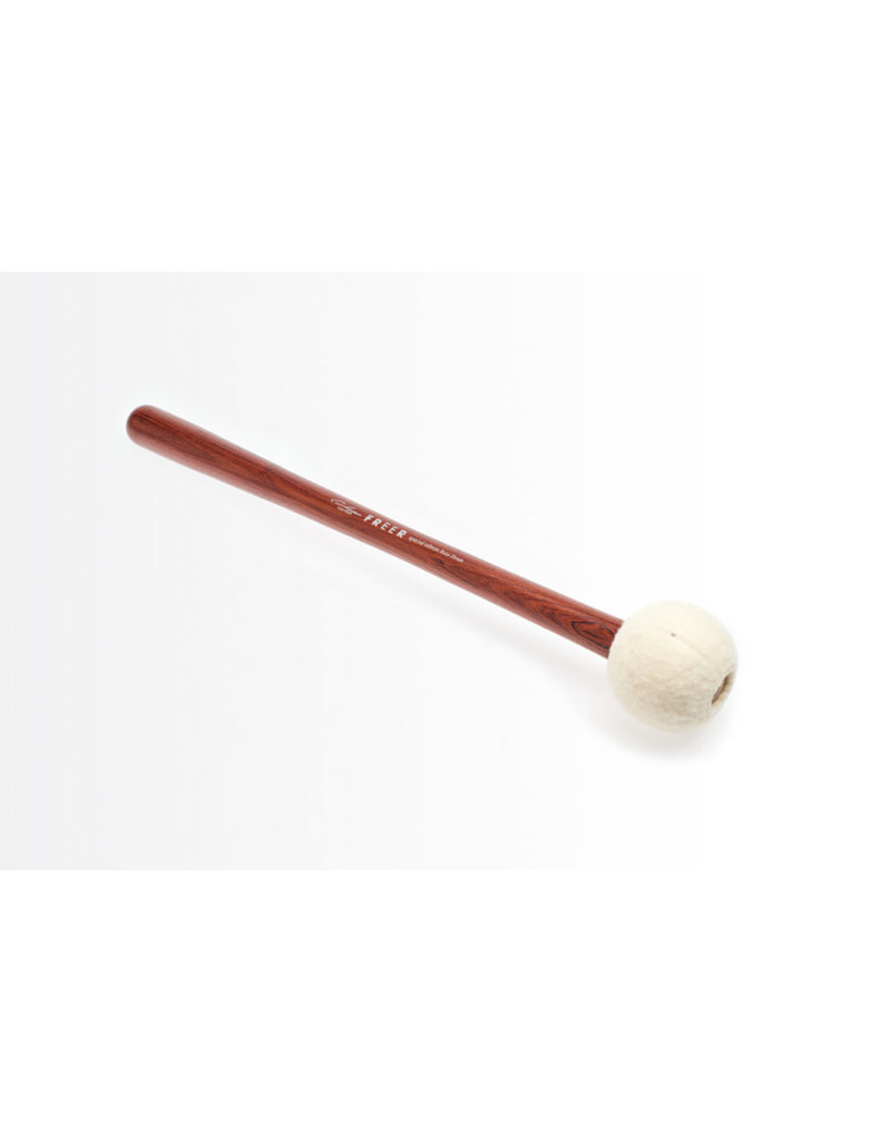 Freer Percussion Freer Percussion BD4R Large Head General Bass Drum Mallet Rosewood Shaft