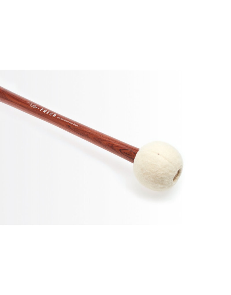 BD2R – Small Head Chamois Bass Drum Mallets Rosewood Shafts (sold in pairs  US sales only) – Freer Percussion