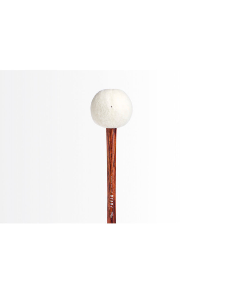 Freer Percussion Freer Percussion BD5R Extra Large Head Soft Bass Drum Mallet, rosewood
