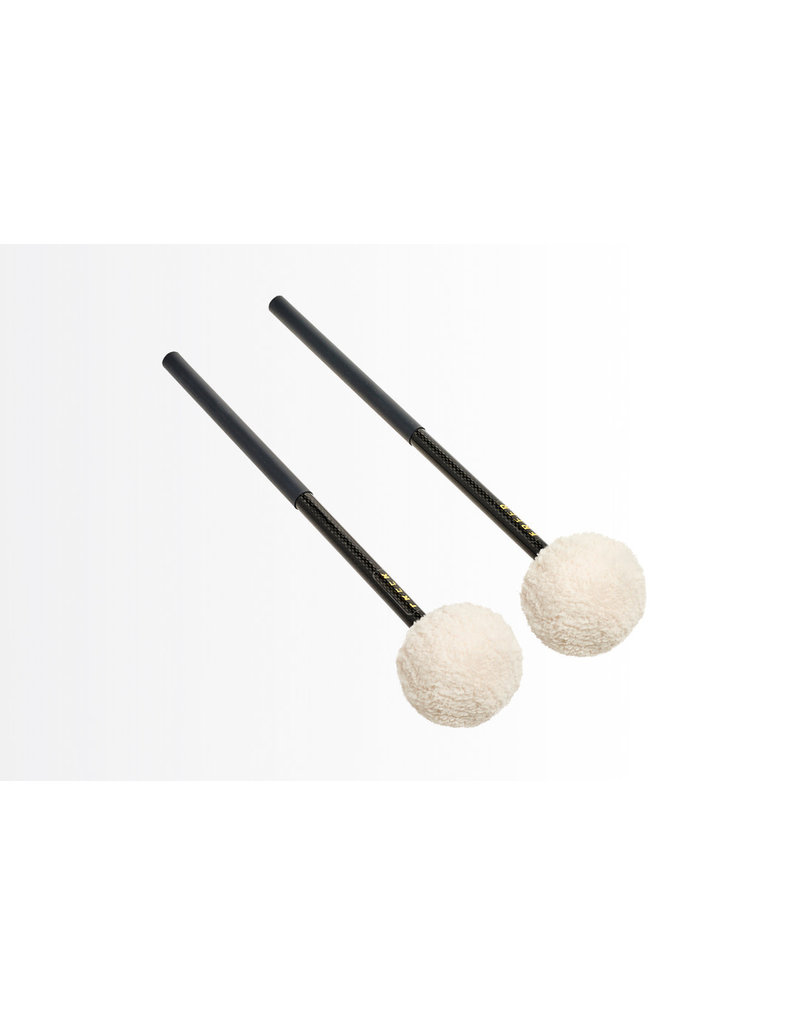 Freer Percussion Freer Percussion BDFR Carbon Fiber Shaft Bass Drum Rollers (sold in pairs)