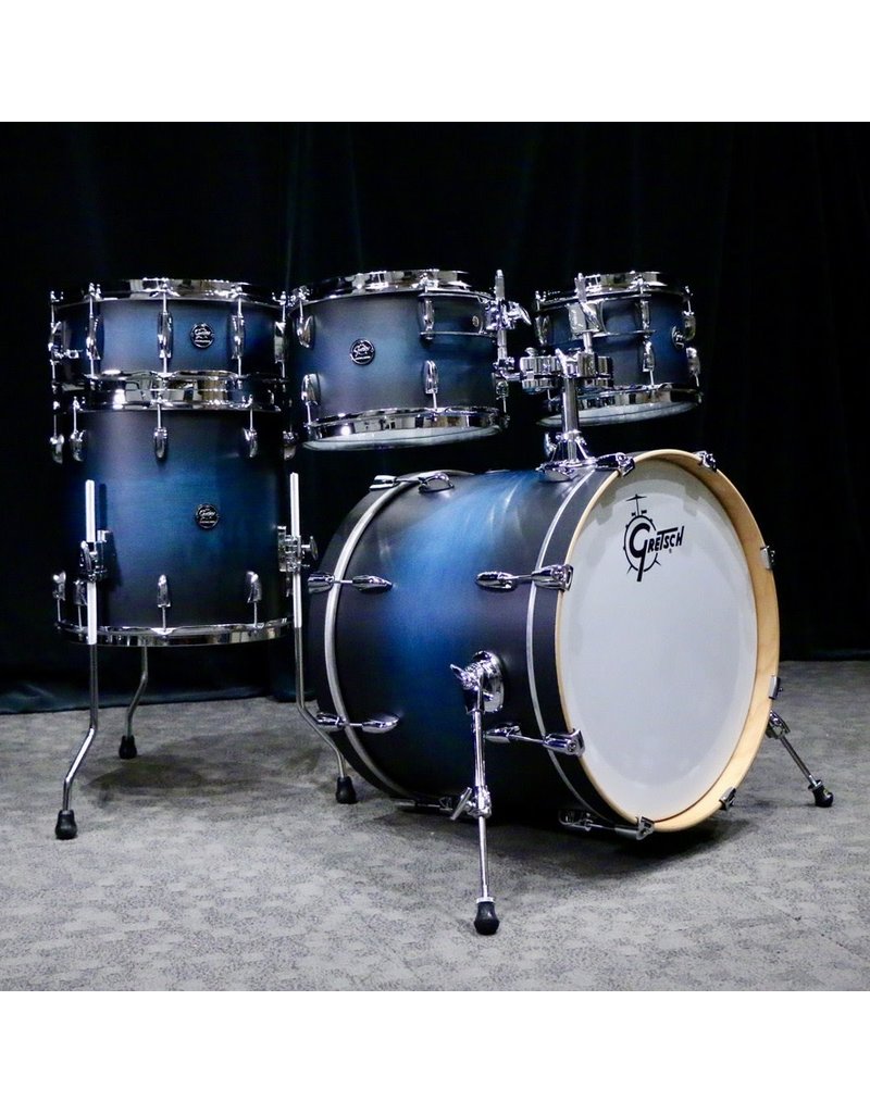 Gretsch Gretsch Renown Drum Kit 20-10-12-14+14in - Satin Antique Blue Burst