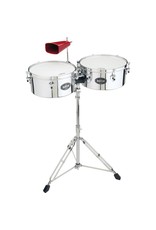 Gon Bops Gon Bops Tumbao Series 14" & 15" Chrome with Stand & Cowbell Holder
