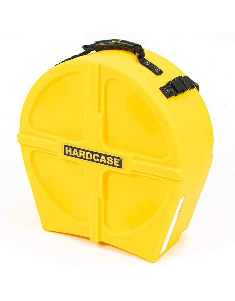 Hardcase Etui rigide de caisse claire Hardcase 14po - jaune