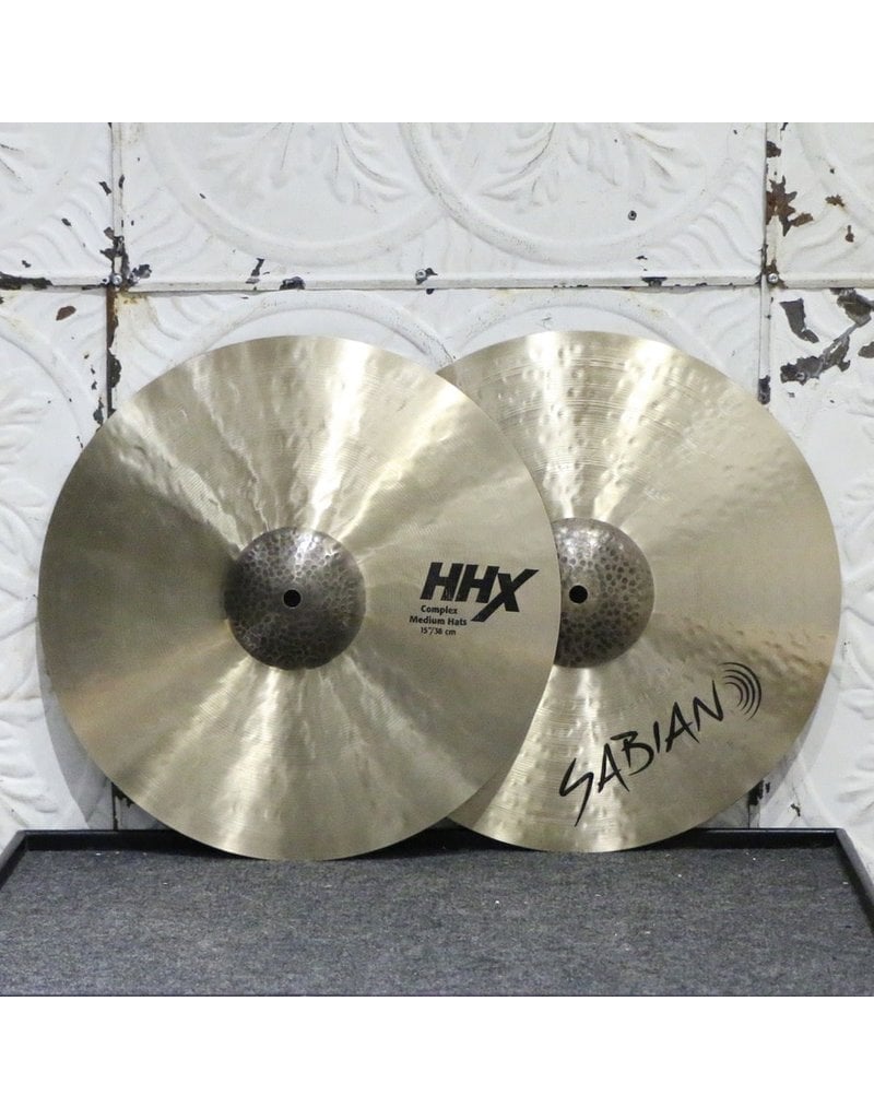 Sabian HHX Complex Medium Hi-hat Cymbals 15in (1092/1464g