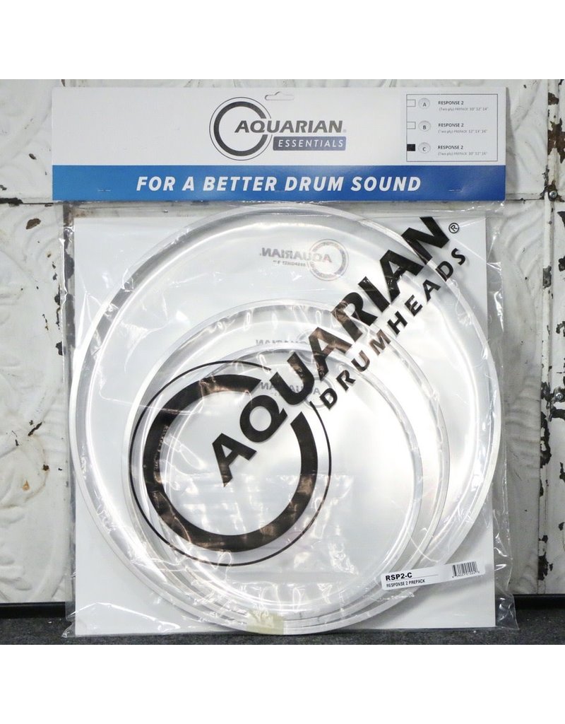 Aquarian Aquarian Response 2 Clear Head Pack 10-12-16in