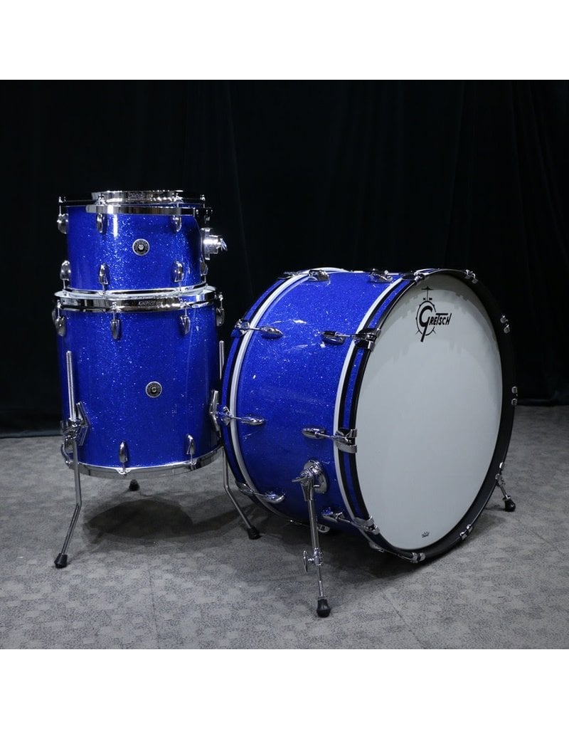 Gretsch Gretsch Brooklyn Custom Drum Kit 26-13-16in - Blue Glass