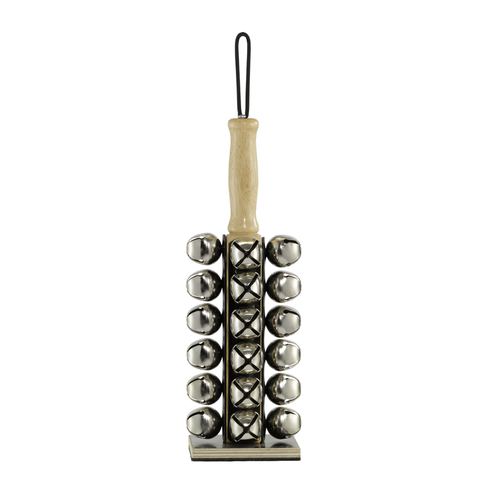 Kolberg 1913P sleighbells on rod with suspension cord and plate