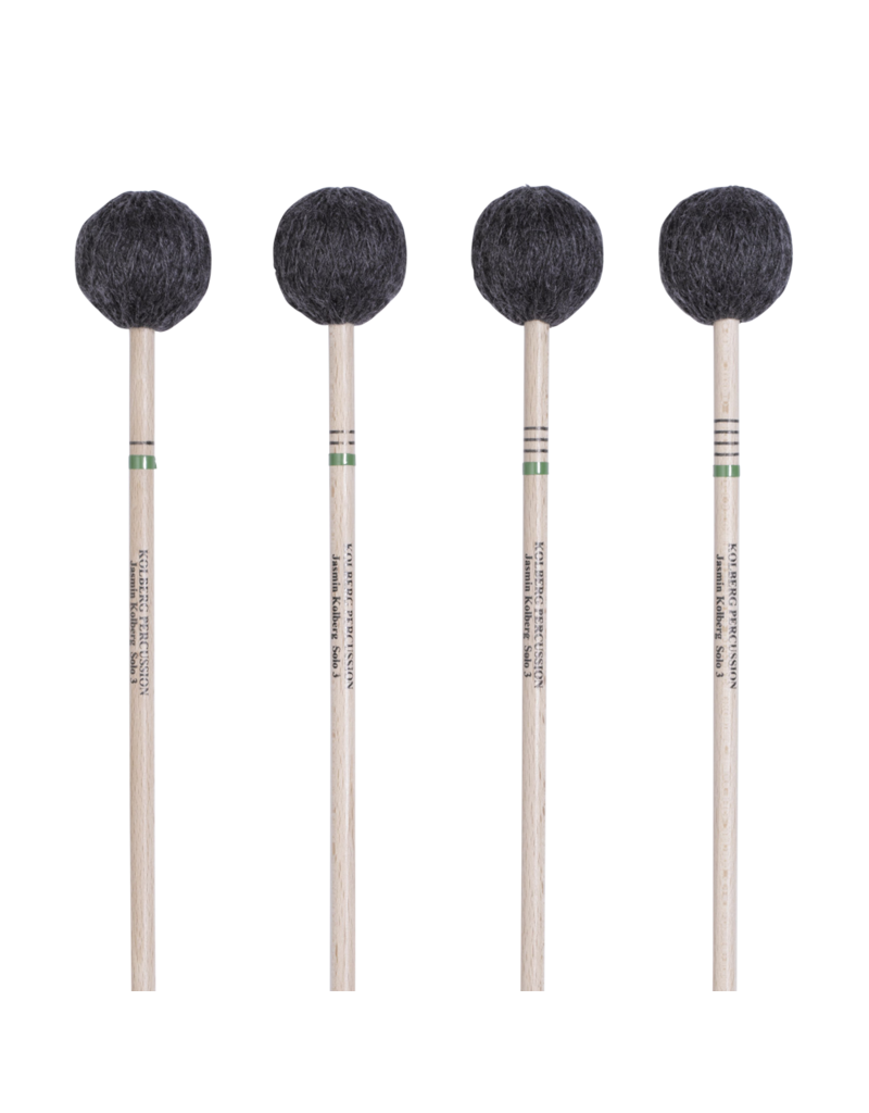 Kolberg Kolberg 708 marimba mallets Jasmin Kolberg Solo 3 green set of 4