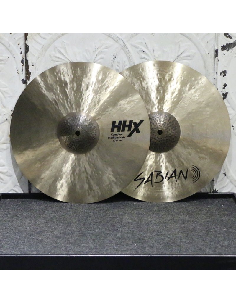 Sabian Sabian HHX Complex Medium Hi-Hat Cymbals 14in (1016/1294g)