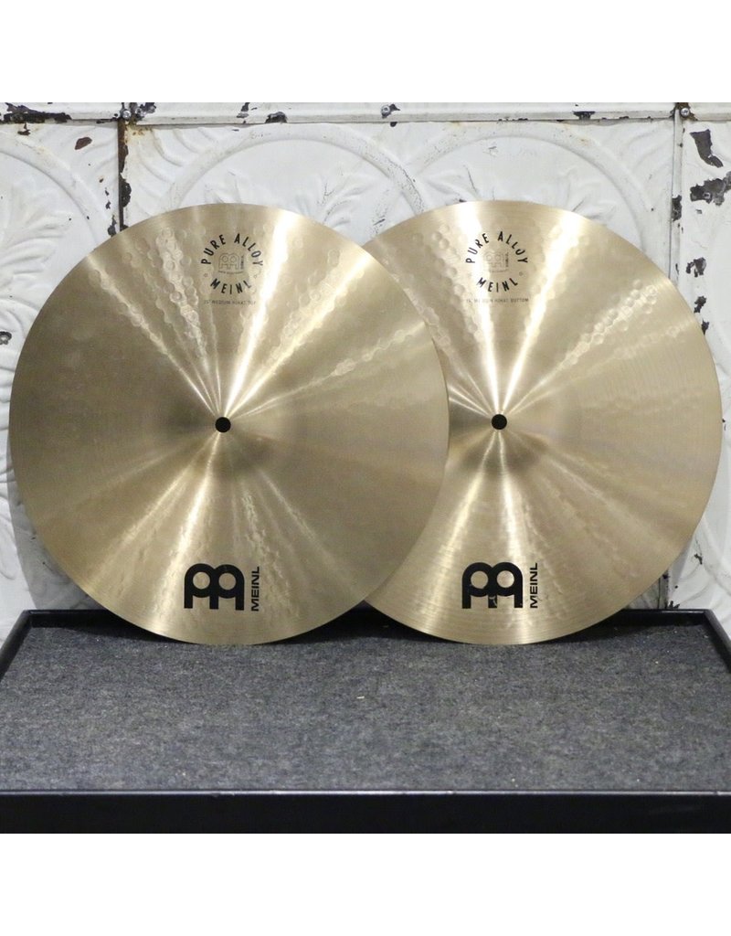 Meinl Meinl Pure Alloy Medium Hi-Hat Cymbals 15in DEMO (1136/1288g)