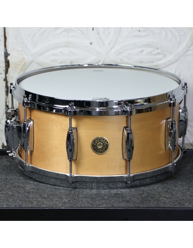 Gretsch Gretsch USA Custom Ridgeland Snare Drum 14X6.5in - Satin Natural