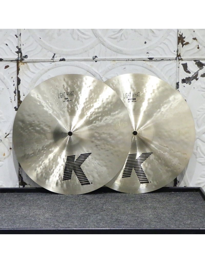 Zildjian Zildjian K Light Hi Hat Cymbals 14in (986/1232g)