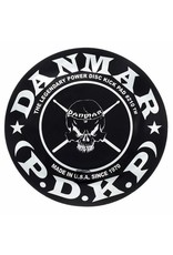 Danmar Patch de grosse caisse Danmar Power Disc - Skull