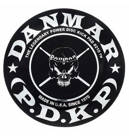 Danmar Danmar Power Disc Bass Drum Patch - Skull