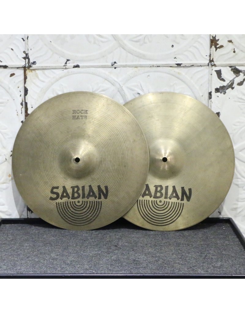 Sabian Used Sabian Rock Hi-Hats 14in (1182/1417g)