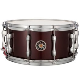 Sakae Maple Snare Drum 14X5.5po - Wine red