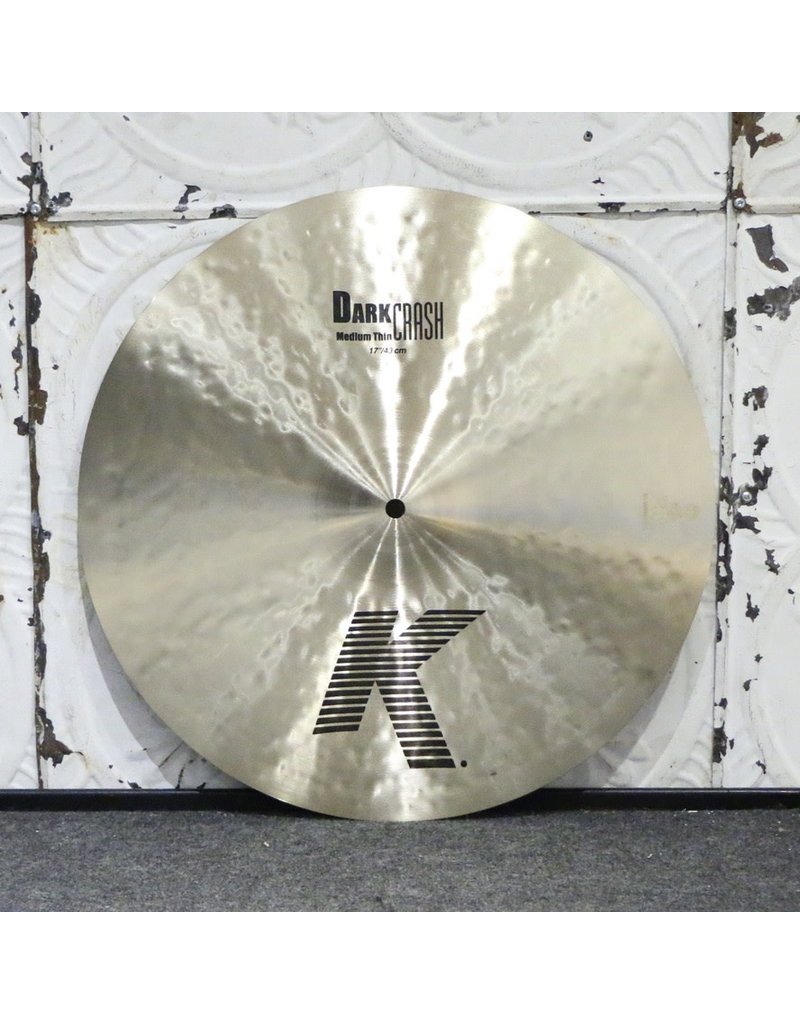 Zildjian Zildjian K Dark Medium Thin Crash Cymbal 17in (1302g)