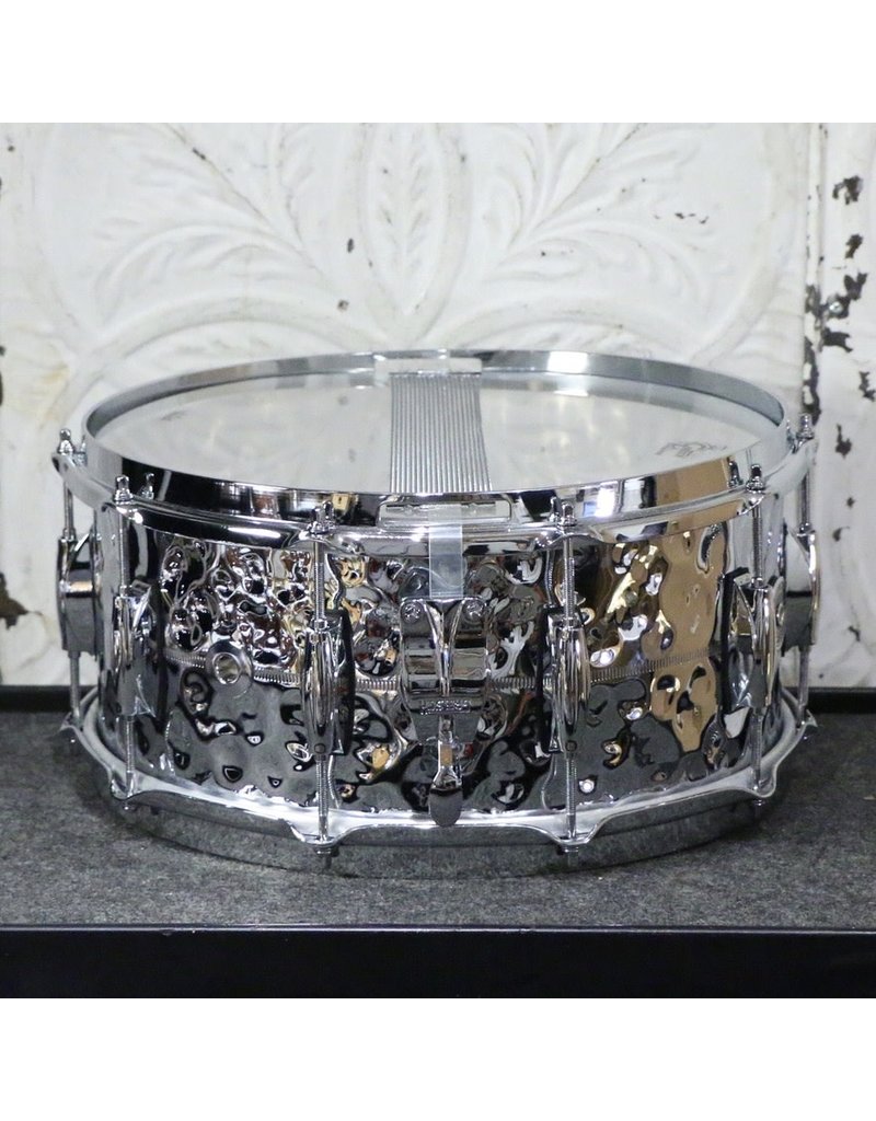 Gretsch Brooklyn Hammered Chrome Over Brass Snare Drum 14X6.5in