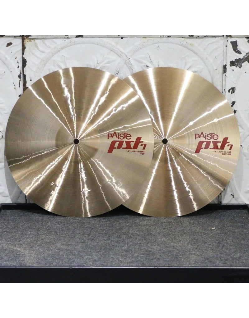 Paiste Paiste PST7 Light Hi-Hat Cymbals 14in (790/1062g)