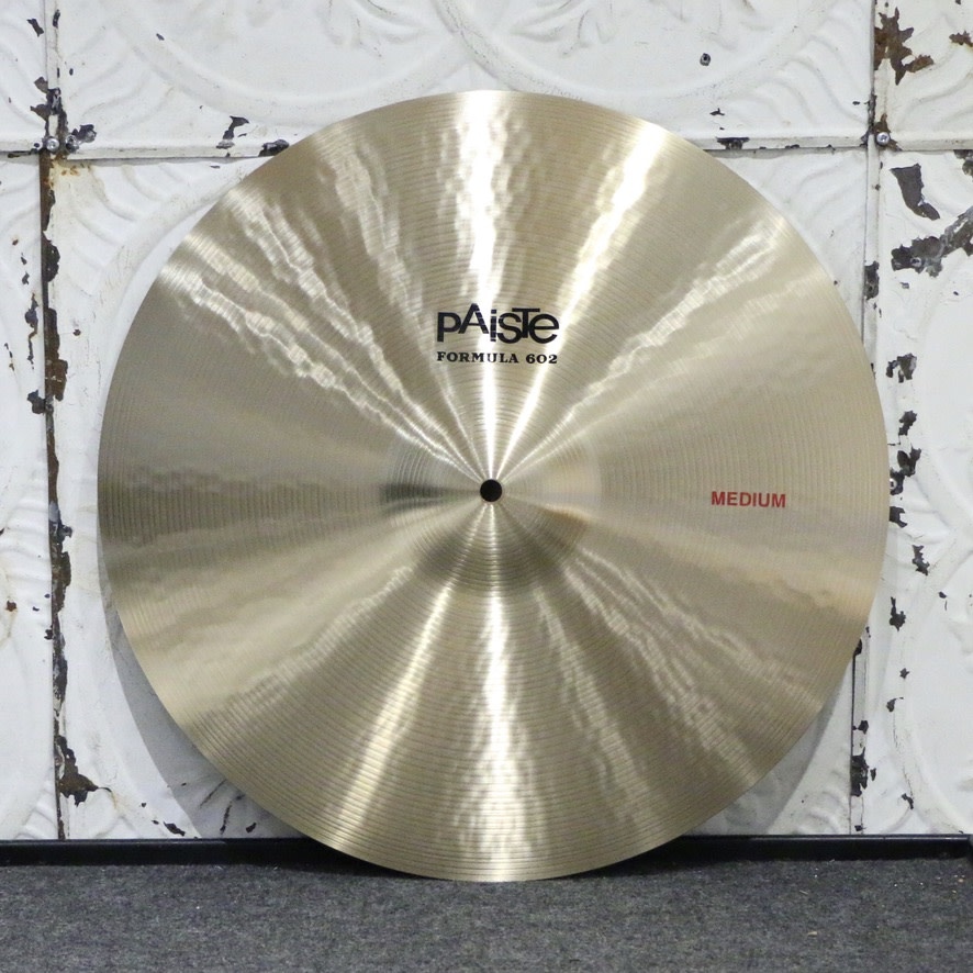 Paiste Formula 602 Medium Crash/Ride Cymbal 18in (1612g)